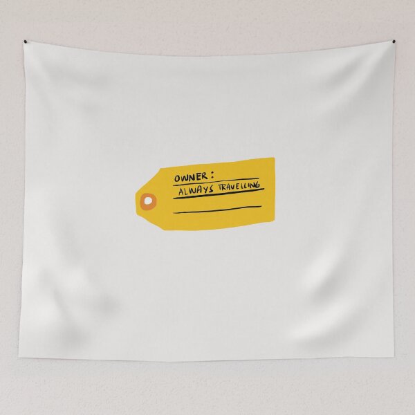 Item preview, Always traveling - cool saying travel designed and sold by palaodesigns.