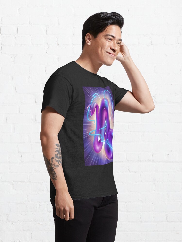 Alternate view of Lightning Tendril Classic T-Shirt