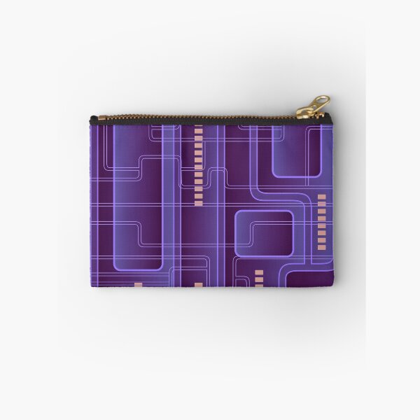Item preview, Modest Abstract Dark Purple Spaceship Pipe System Design designed and sold by Dator.