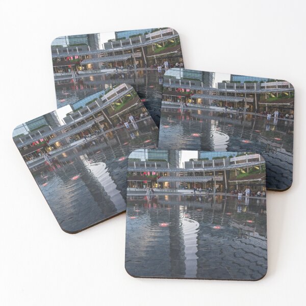 Item preview, Fantabulous Piazza Gae Aulenti - Patterned Water Skin Feature designed and sold by Georgia Mizuleva.