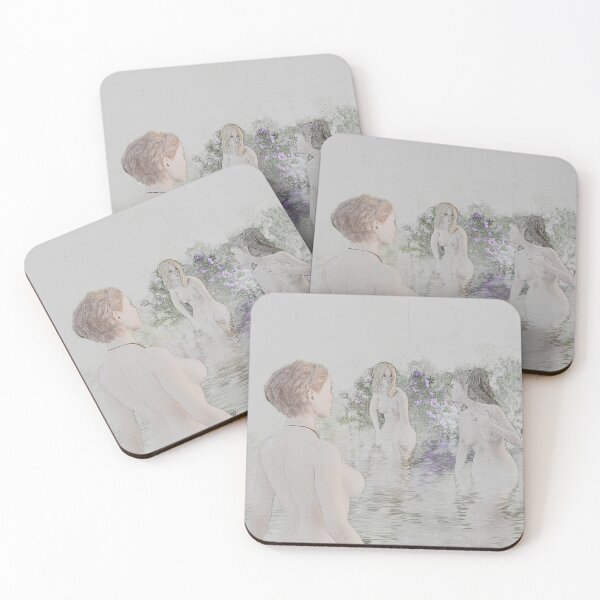 Item preview, Girls swimming in a lake | Sweden designed and sold by Andy Renard.