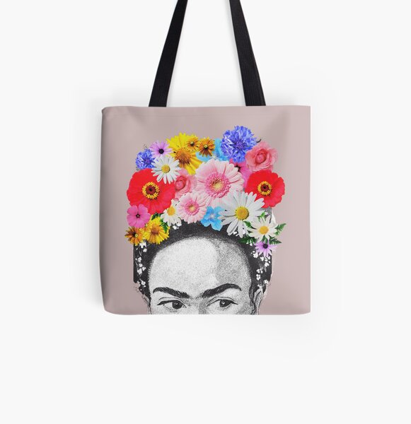 Frida khalo All Over Print Tote Bag