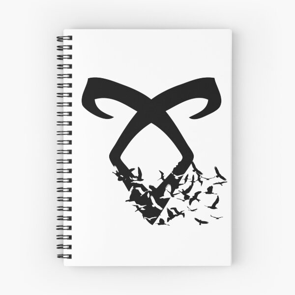 Item preview, Black Angelic Rune (Birds)  designed and sold by benwllace159.