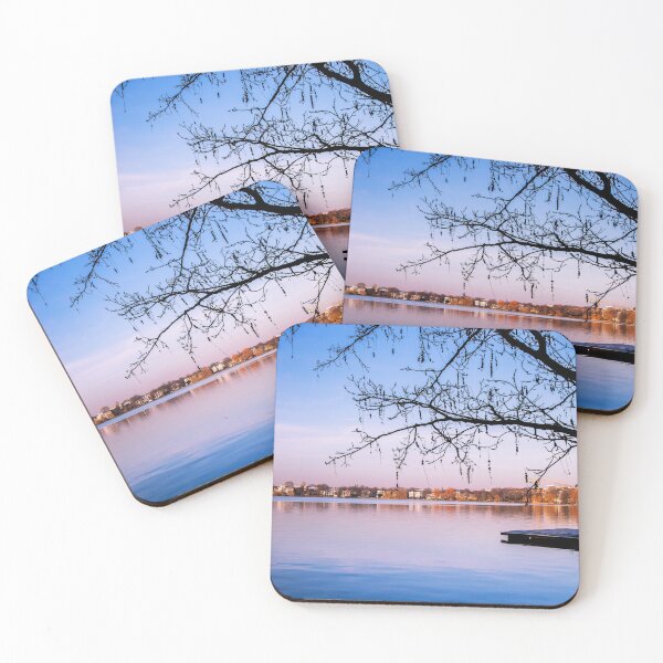 Item preview, Sunset over Alster designed and sold by AmandaJanePhoto.