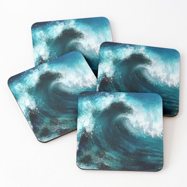 Item preview, wave impasto designed and sold by ArtInPi.