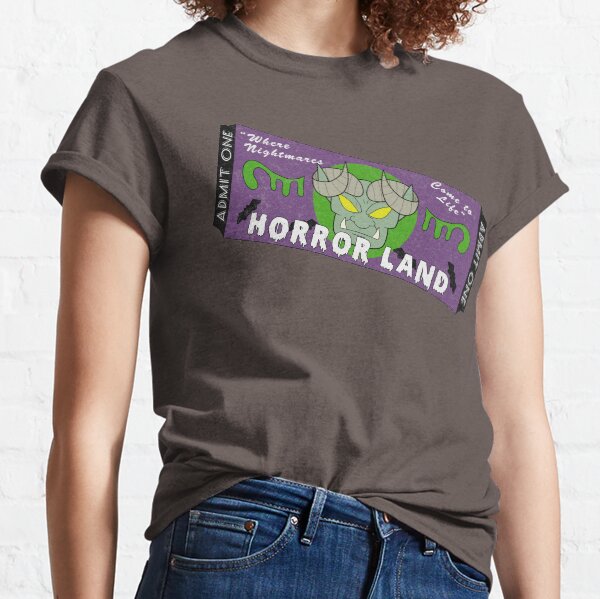 Horrorland Ticket Classic T-Shirt