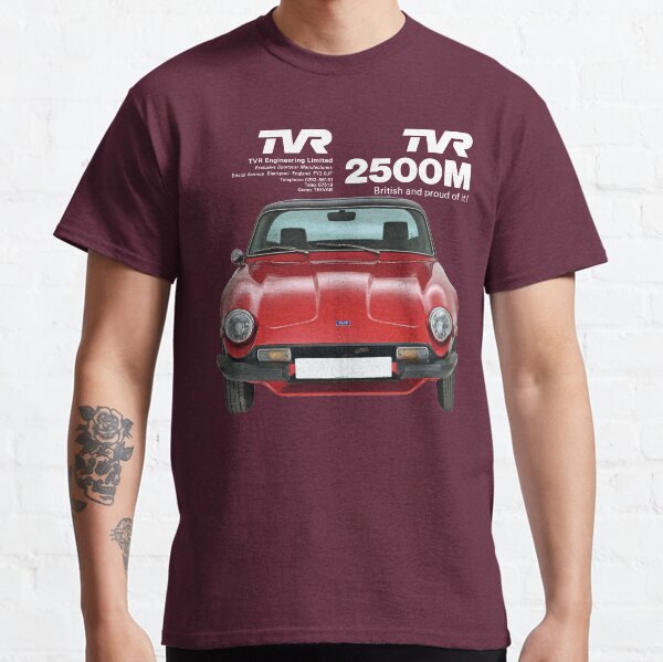 TVR Cerbera Car Vintage Classic Retro British Classic Old School T Shirt