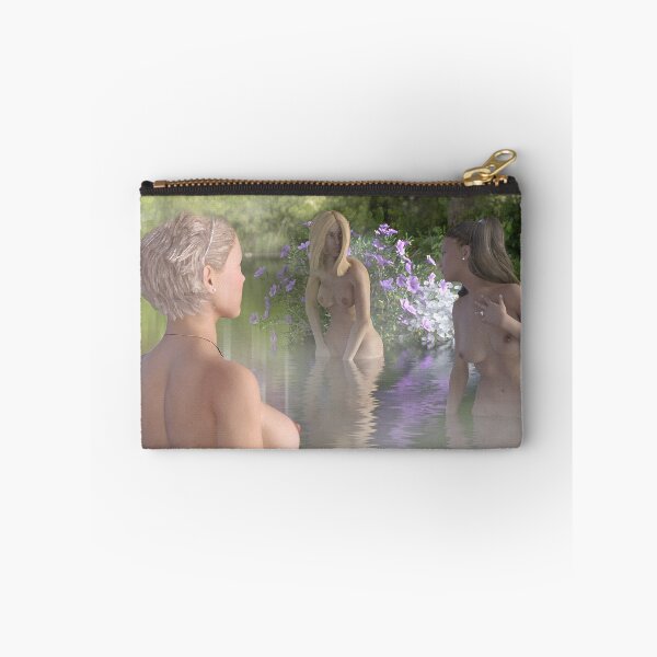 Item preview, Girls swimming in a lake | Swedish summer designed and sold by Andy Renard.