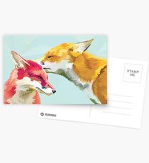 Fuchs-Kuss Postkarten
