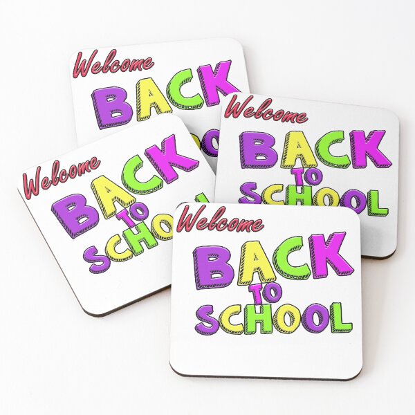 Item preview, Colorful Welcome BACK TO SCHOOL Cool Tee for All Ages designed and sold by TeaShirtZ.