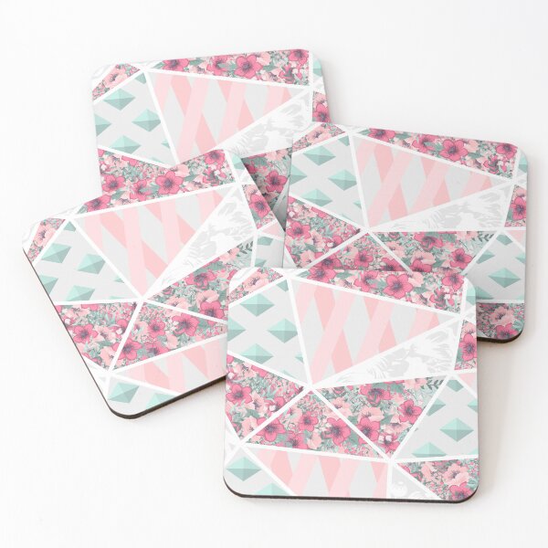 Item preview, PINK FLORAL PATCHWORK designed and sold by MallsD.
