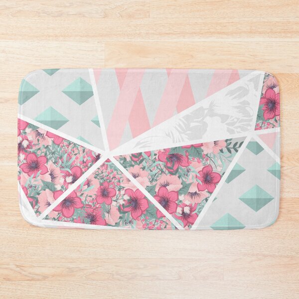 Item preview, PINK FLORAL PATCHWORK designed and sold by MallsD.