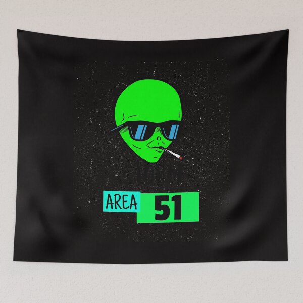 Item preview, Storm Area 51 Get High Smoke Weed Go See The Aliens Rally designed and sold by shoutoutshirtco.