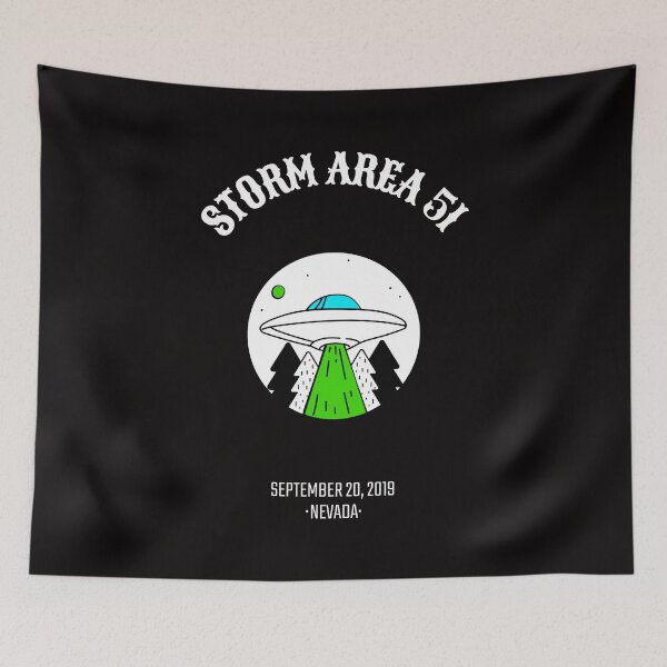 Item preview, Storm Area 51 They Cant Stop All of Us Alien March designed and sold by shoutoutshirtco.