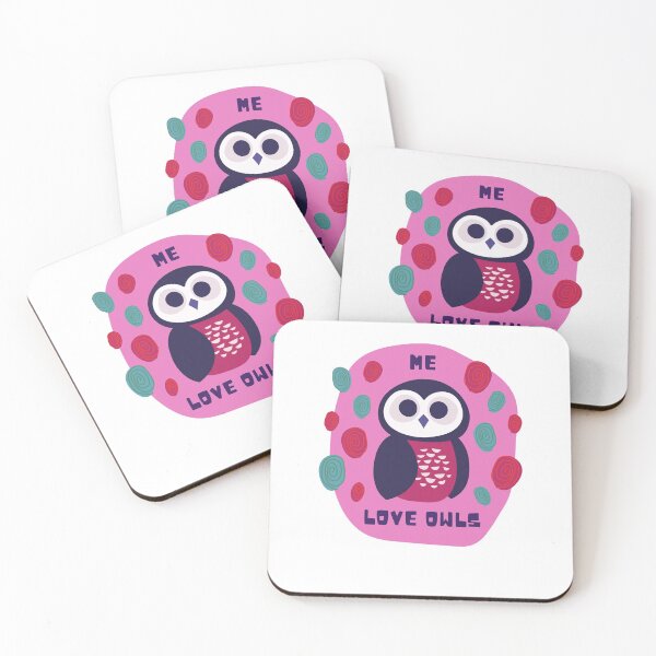 Item preview, i love owls  designed and sold by BampiQ.