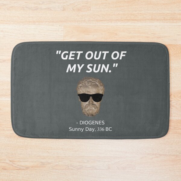 Item preview, Funny Diogenes Quote T-Shirt Philosophy History Student Sun  designed and sold by Creekman Designs.