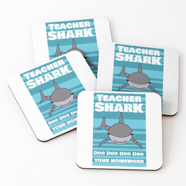 Item preview, Teacher Shark Doo Doo Doo Doo Your Homework Back To School  designed and sold by TmoT.