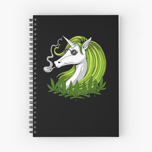 Item preview, Unicorn Smoking Weed designed and sold by underheaven.