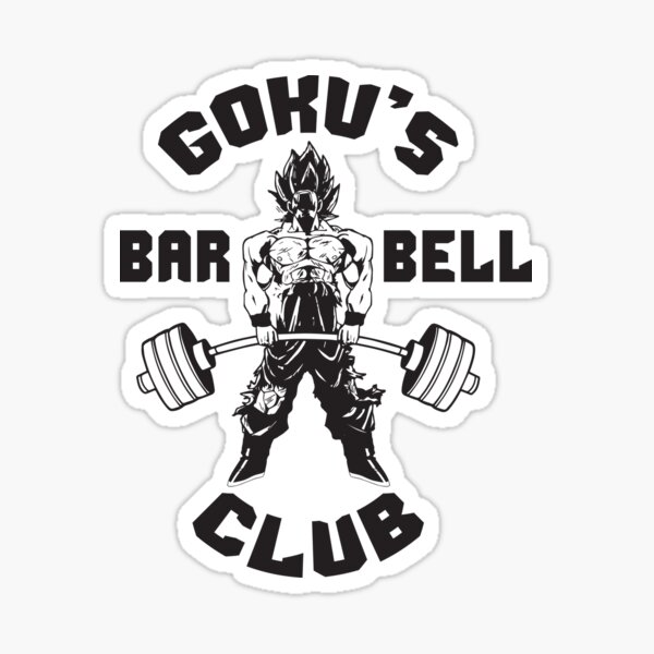 Item preview, Goku's Barbell Club designed and sold by gohanflex.