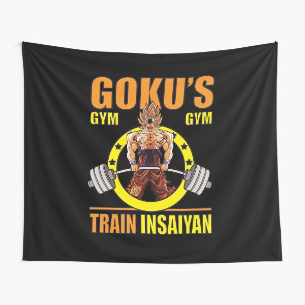 Goku's Gym - Train Insaiyan - Deadlift Tapestry