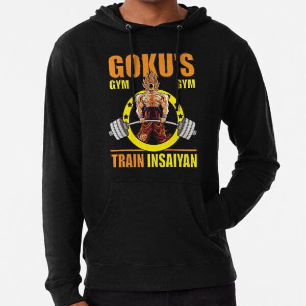 goku's gym hoodie