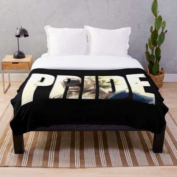 Vegeta Saiyan Pride Throw Blanket