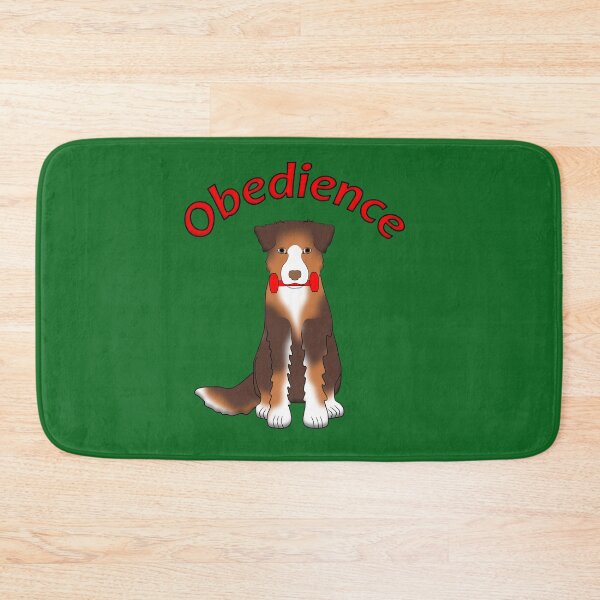 Item preview, Obedience Australian shepherd grey designed and sold by schnuppadoo.