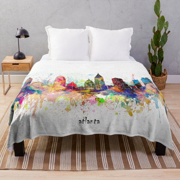 Item preview, atlanta skyline designed and sold by BekimART.
