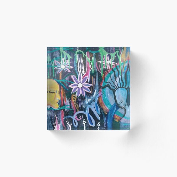 space experiments Acrylic Block