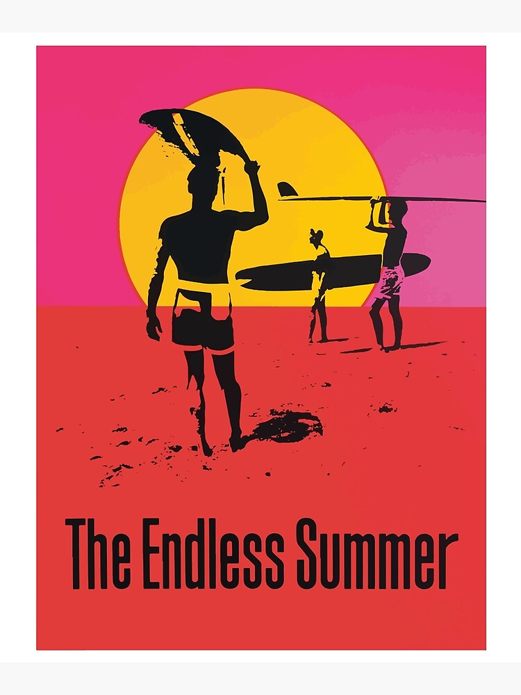 Endless Summer, 1966 Surf Sport Documentary Poster, Artwork, Prints, Posters, Tshirts, Men, Women, Kids by clothorama