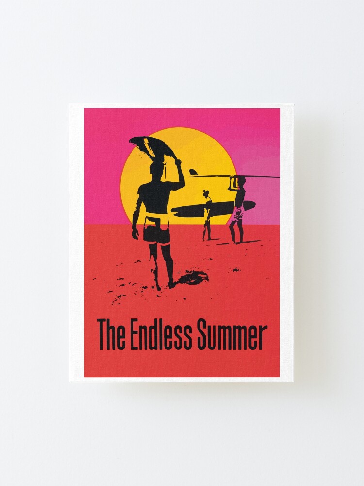 Alternate view of Endless Summer, 1966 Surf Sport Documentary Poster, Artwork, Prints, Posters, Tshirts, Men, Women, Kids Mounted Print