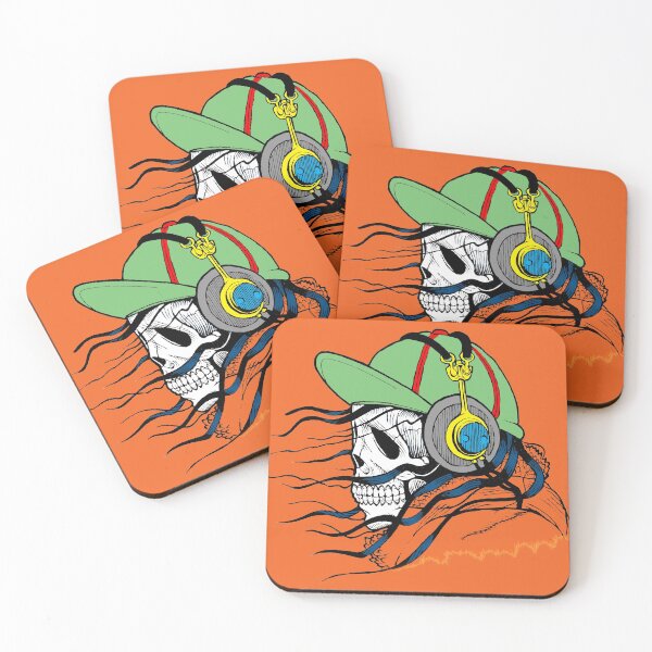 Item preview, Jamming Skeleton designed and sold by gruntcooker.