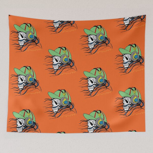 Item preview, Jamming Skeleton designed and sold by gruntcooker.