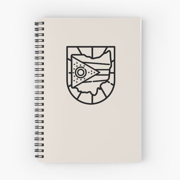 Item preview, Ohio Flag Badge Illustration designed and sold by jazmssa.