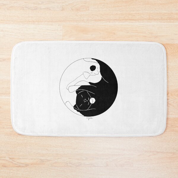 Item preview, Yin Yang Cats designed and sold by KJ Gatten.