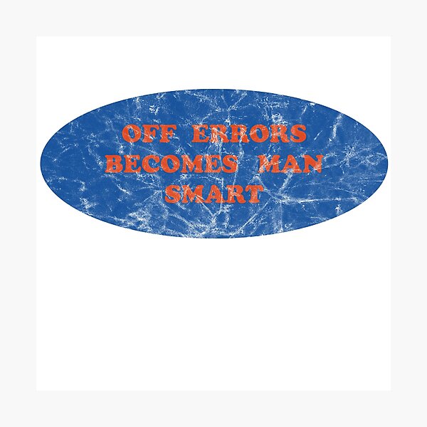 Item preview, Denglish - off errors becomes one smart designed and sold by saechla.