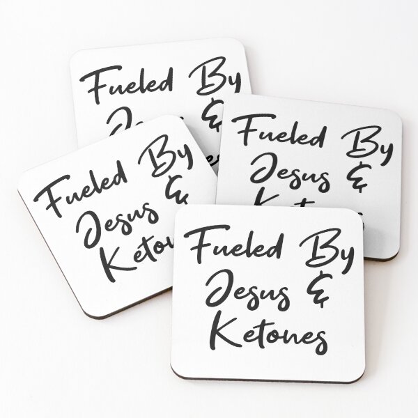 Item preview, Fueled By Jesus And Ketones. designed and sold by kamrankhan.