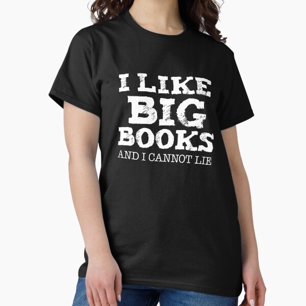Vista previa del artículo con la obra «Me gustan los libros grandes y no puedo mentir Club de lectura», diseñado y vendido por losttribe.