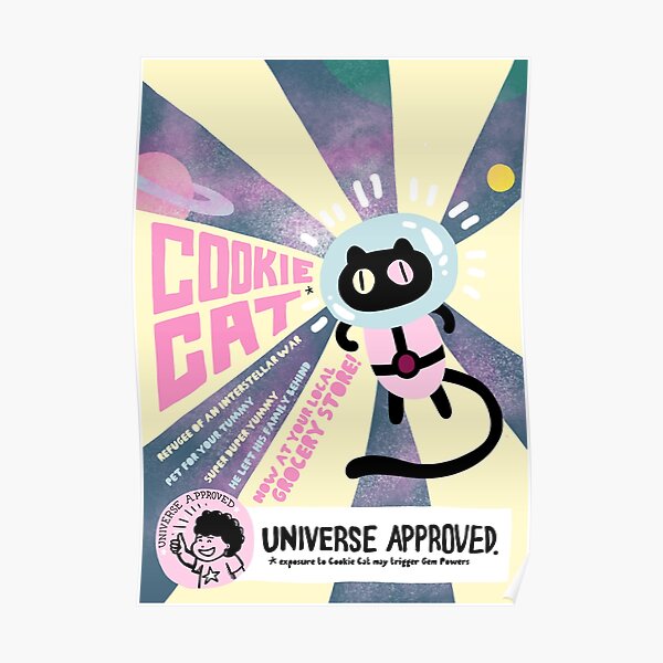 Cookie Cat Poster