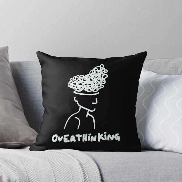 Item preview, Overthinking Conceptual cartoon art designed and sold by trajeado14.