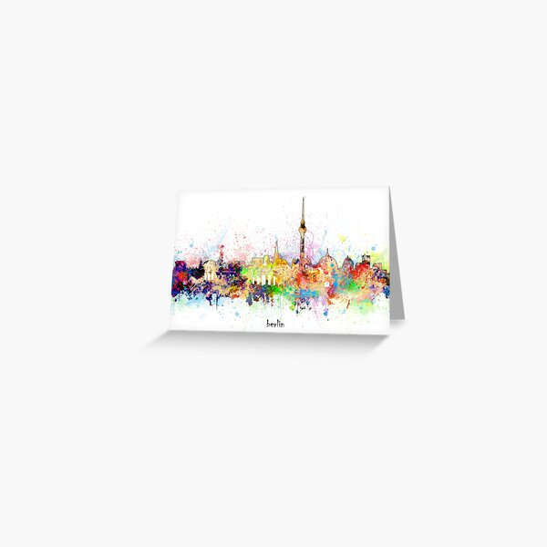 Artikel-Vorschau von berliner skyline, designt und verkauft von BekimART.