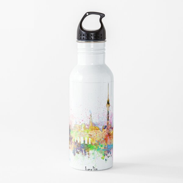 berlin skyline Water Bottle