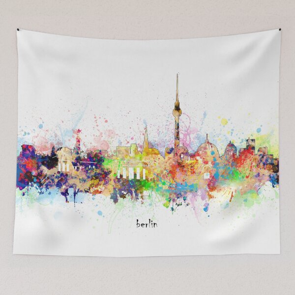 Item preview, berlin skyline designed and sold by BekimART.