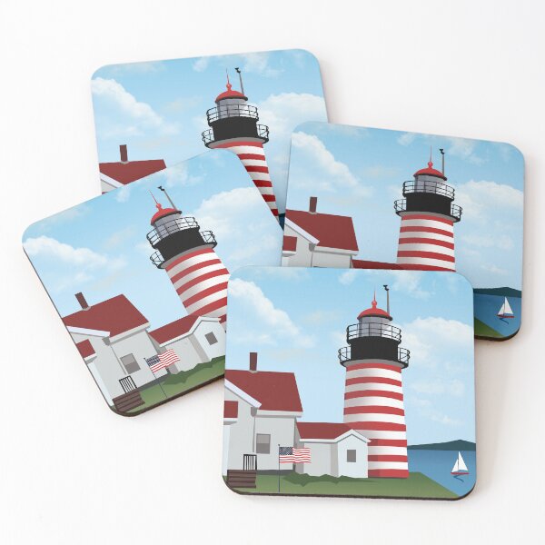 Item preview, West Quoddy Head Light designed and sold by Monica Rheaume.