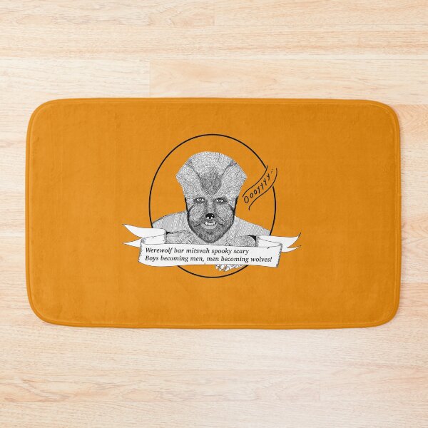 Item preview, Werewolf bar mitzvah, spooky scary designed and sold by Princifer.