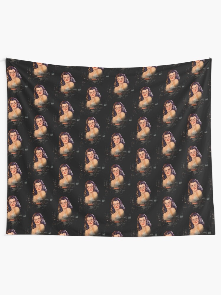 Alternate view of inhuman monsters Tapestry