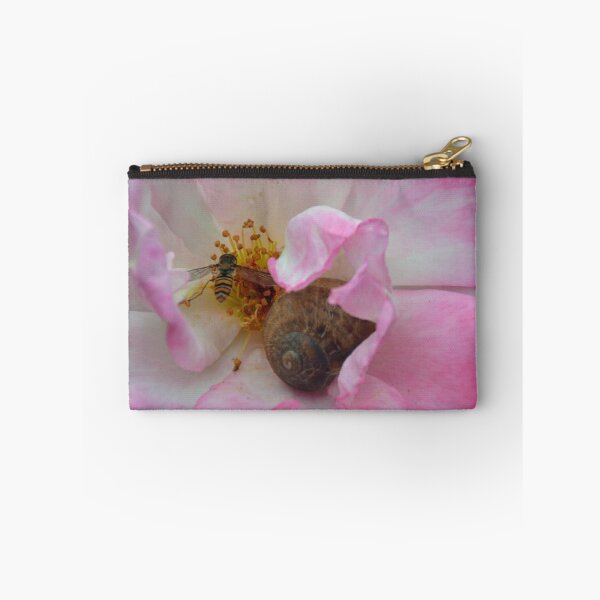 Item preview, The Snail and the Hover-fly in the safety of a Rose  designed and sold by lynn carter.