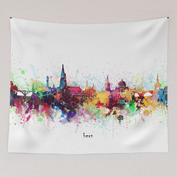 Item preview, bern skyline  designed and sold by BekimART.