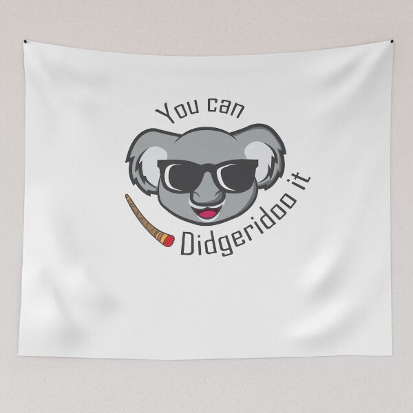Item preview, Funny didgeridoo koala musician designed and sold by torlei565.
