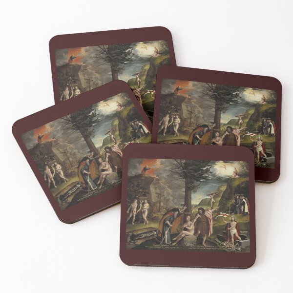Item preview, An Allegory of the Old and New Testaments - Hans Holbein the Younger - c1530 designed and sold by CrankyOldDude.